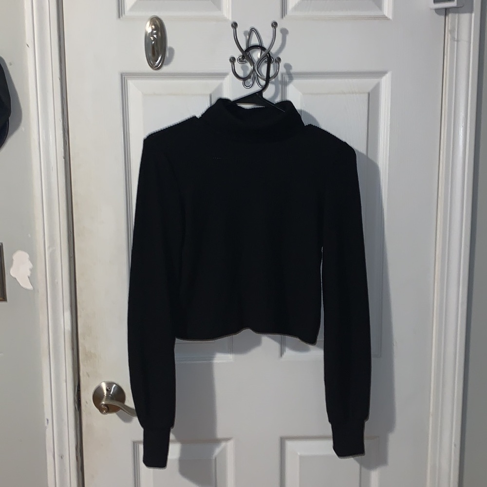 Turtle Neck Crop ✨ Super cute ✨